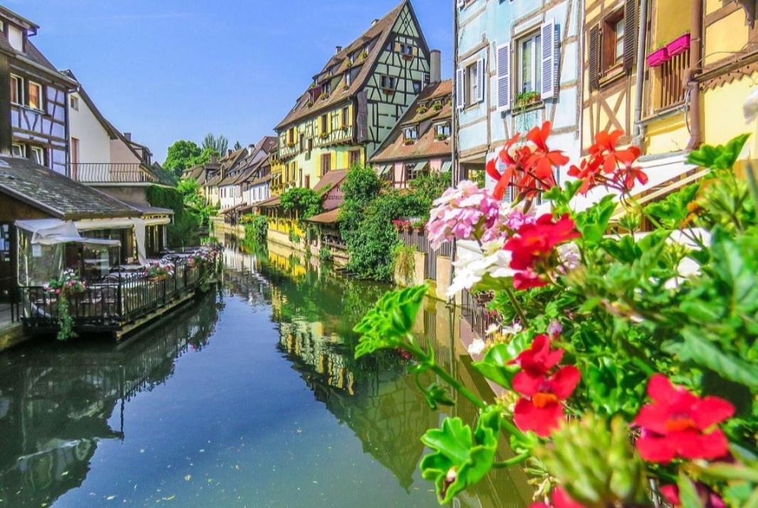 Au Petit Canal De Colmar 2 Kunheim Luaran gambar